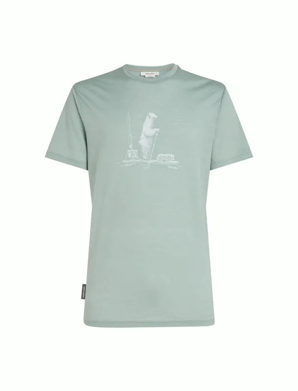 Versand Am Gleichen Tag Men Merino 150 Tech Lite SS Tee Polar Paddle