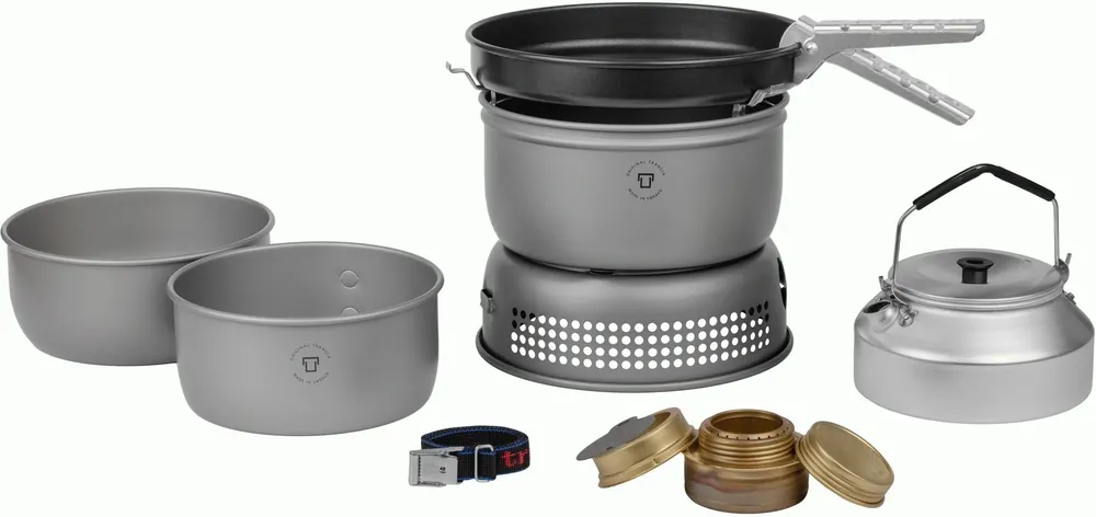 Schnäppchen Sturmkocher, groß HA ALU m Non-stick Pfanne m WK