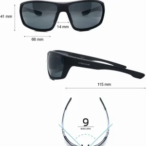 Neu urbanium Sonnenbrille polarisiert grau
