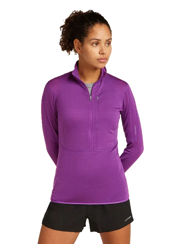 Aktuell Women Merino Blend 200 RealFleece™ Descender LS Half Zip