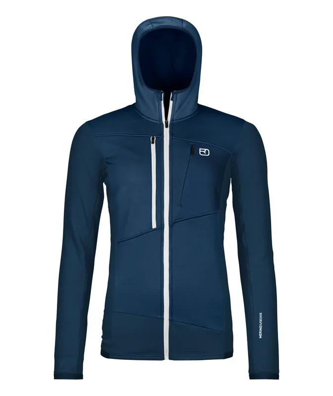 FLEECE GRID HOODY W Neu Im Sortiment