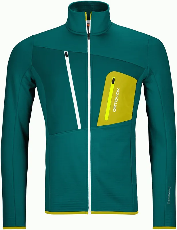 FLEECE GRID JACKET M Echt