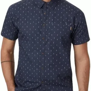 Cotton Short Sleeve Button Up M‘s Versand Am Gleichen Tag