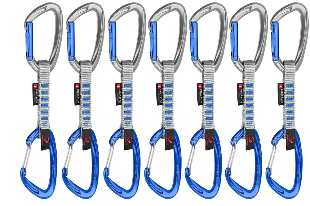 Sonderangebot Crag Keylock Wire 10 cm Indicator 6-Pack Quickdraws