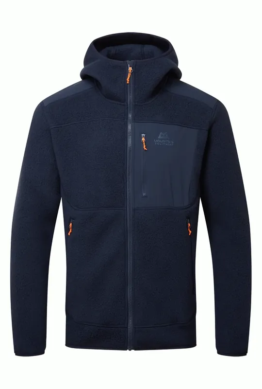 Letzte Chance Highpile Hooded Mens Jacket