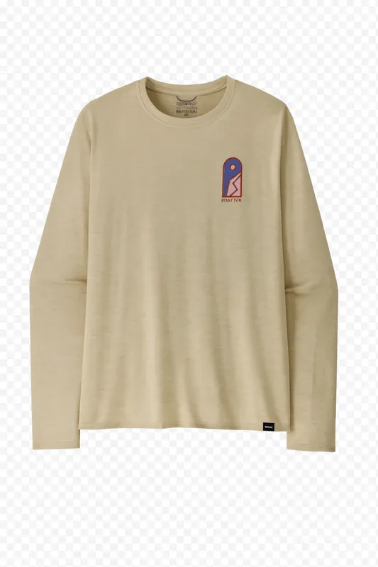 M‘s L/S Cap Cool Daily Graphic Shirt - Lands Letzte Chance