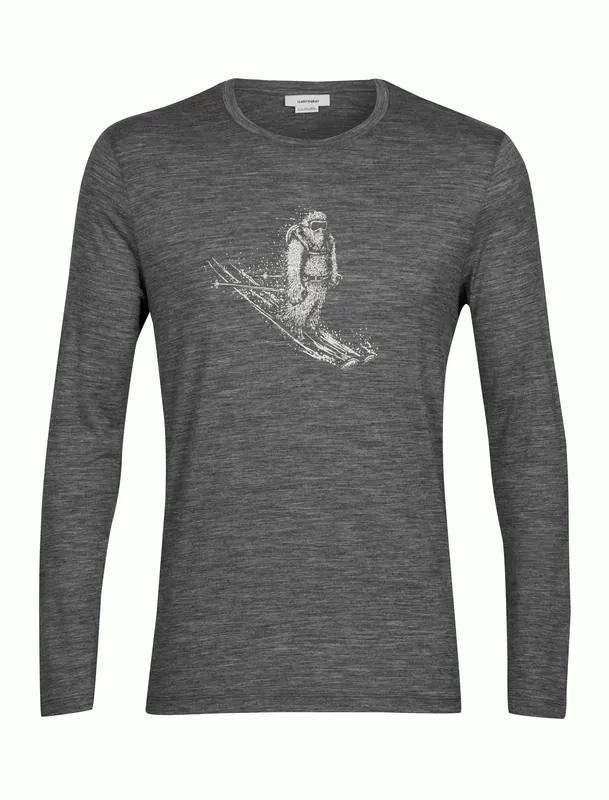 Men Tech Lite II LS Tee Skiing Yeti Sonderaktion