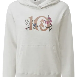 W FLORAL LOGO HOODIE Heißes Angebot