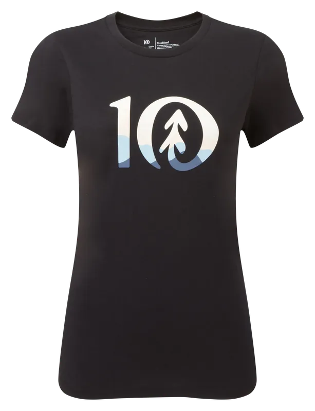 Billig W Mountain Sunset Ten Logo