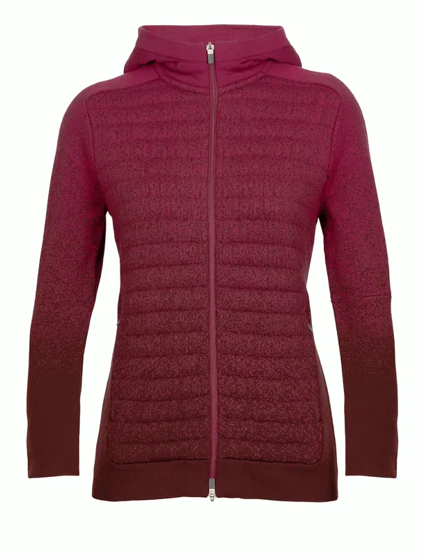 Neu Im Sortiment Women ZoneKnit™ Insulated LS Zip Hoodie Into the Deep