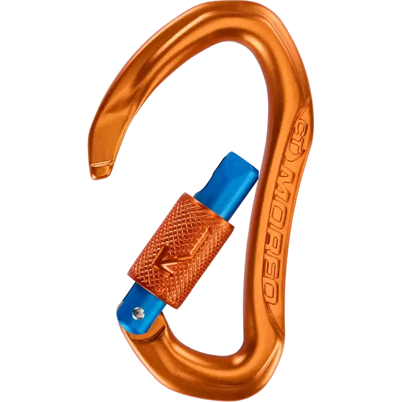 MORFO BG Carabiner, AL, Brilock Gate Zertifiziert