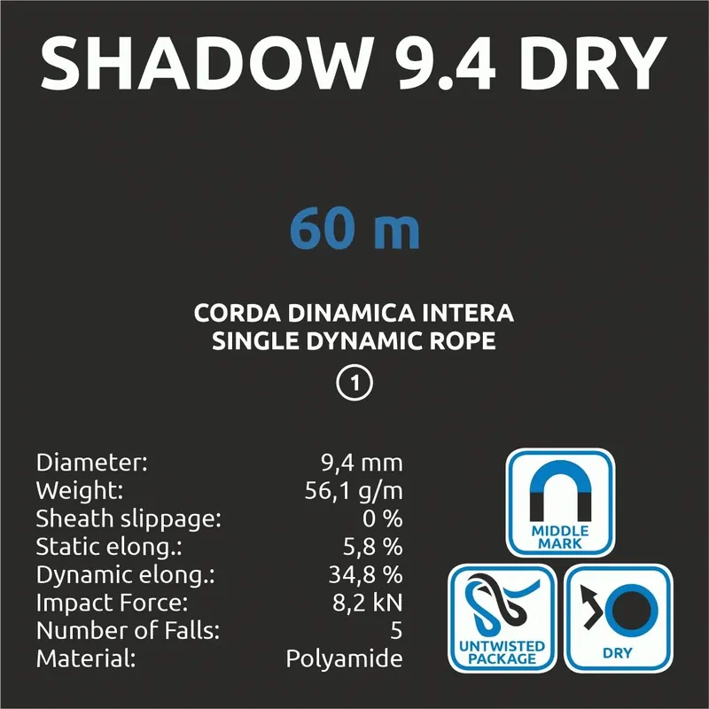 Neuheit SHADOW 9.4 DRY