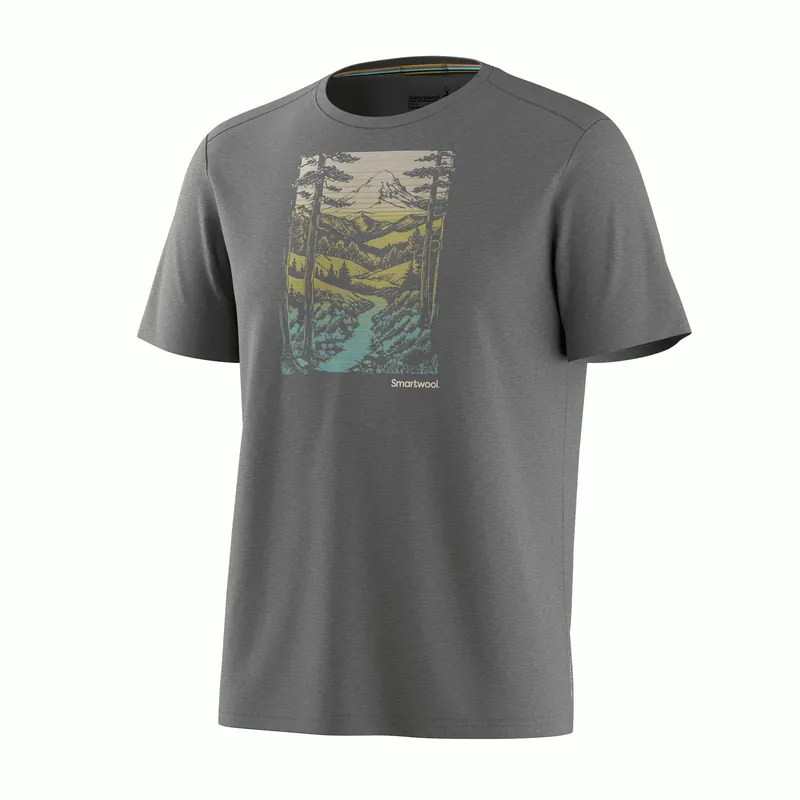 Neu Men‘s Winding Trail Active Short Sleeve Graphic Tee