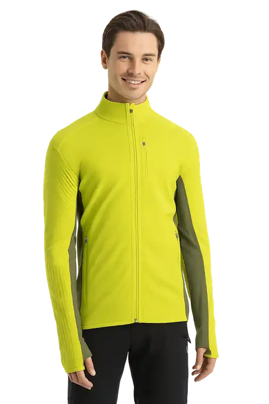 Men Descender LS Zip Knallerangebot