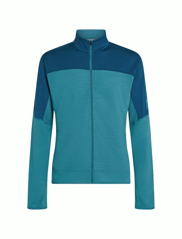 Versand Am Gleichen Tag Men Merino Blend 300 RealFleece™ Descender LS Zip