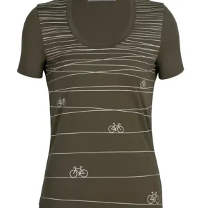Women Tech Lite II SS Scoop Tee Hill Sprint Sonderangebot