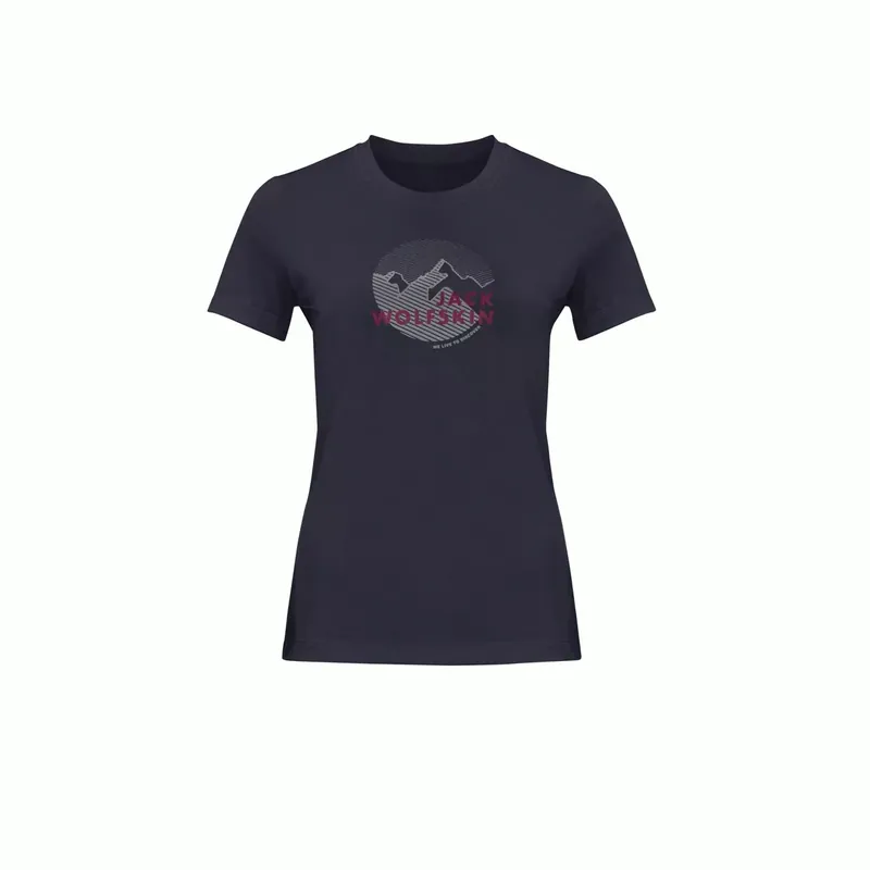 Highlight HIKING S/S GRAPHIC T W