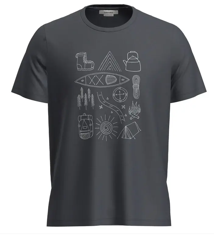 Men Merino 150 Tech Lite II SS Tee Camp Essentials Direkt Vom Hersteller