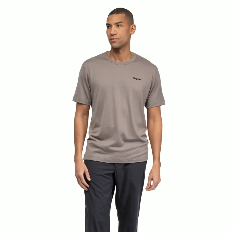 Neue Kollektion Logo Merino Tee Men