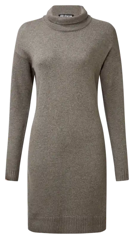 Lhakpa Mock Neck Dress Saisonangebot