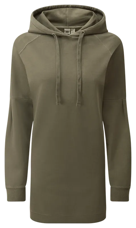 Top-Seller W FRENCH TERRY HOODIE DRESS