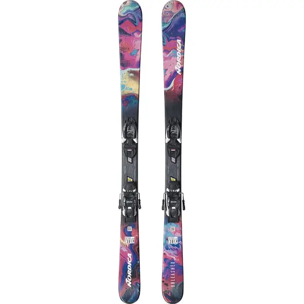 Neuheit Nordica Unleashed J + JR 7.0 FDT 26/27 Ski mit Bindung Kinder