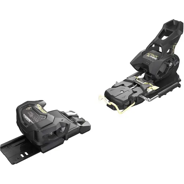 Tyrolia Attack Hybrid 14 MN/PT inkl. Stopper Tourenskibindung Black / Yellow Zertifiziert