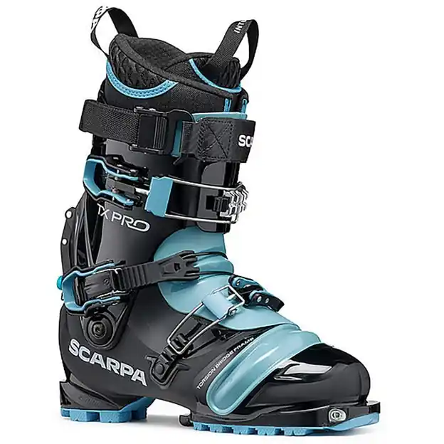 Scarpa TX Pro W NTN 24/25 Telemarkschuhe Black / Polar Blue Damen Super-Preis