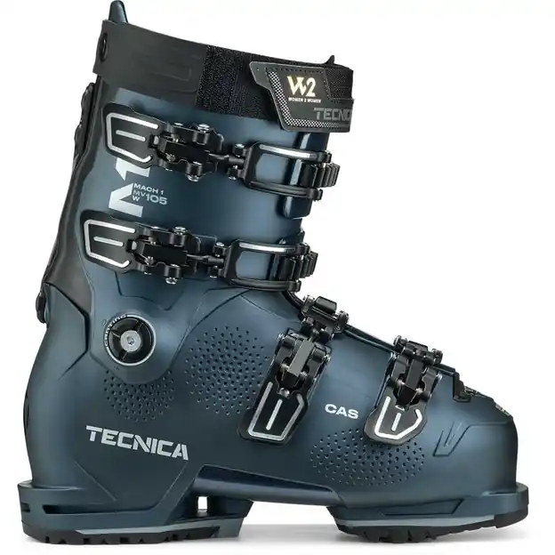 Preisreduziert Tecnica Mach1 MV 105 W TD GW (ohne Innenschuh) Skischuhe Iridescent Green Damen
