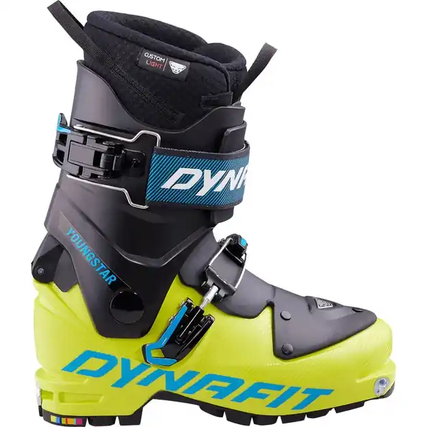 Geprüft Dynafit Youngstar Skischuhe Lime Punch / Black Kinder