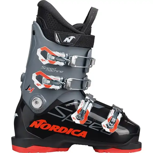 Nordica Speedmachine J 4 Skischuhe Black / Anthracite / Red Kinder Letzte Chance