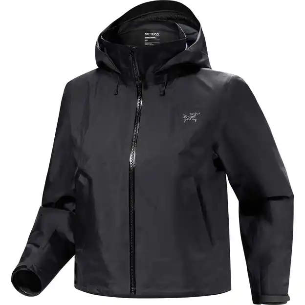 Knallerangebot Arcteryx Naya Cropped Hardshelljacke Black Damen