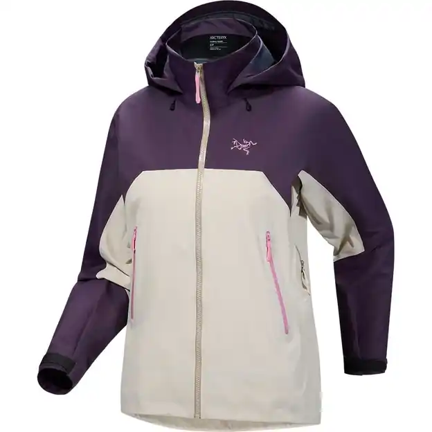 Zertifiziert Arcteryx Beta AR Hardshelljacke Cosmic Bloom Damen