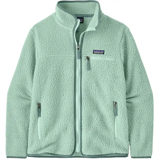 Meistverkauft Patagonia Retro Pile Fleecejacke Thin Ice Damen