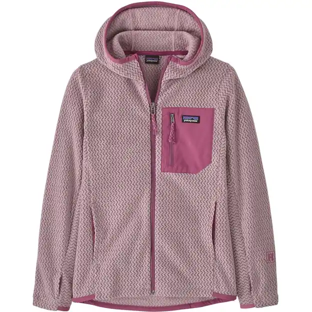 Patagonia R1 Air Full-Zip Hoody Fleecejacke Quiet Violet Kinder Wochenendangebot