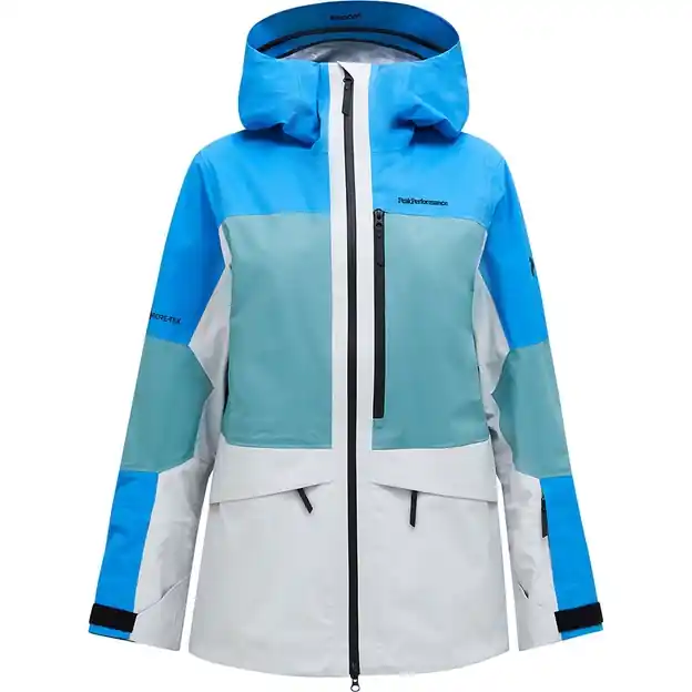 Abverkauf Peak Performance Gravity Gore-Tex 3L Hardshelljacke Antarctica / Deluded Vision Damen