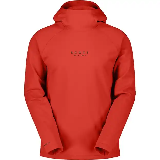 Garantierte Lieferung Scott Defined Warm Langarmshirt Turbo Red Herren