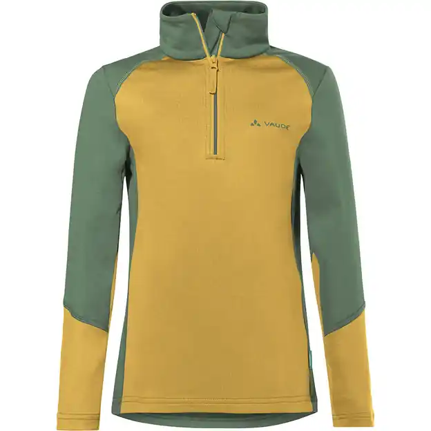 Vaude Livigno Halfzip Langarmshirt Savanna Kinder Preis Gesenkt