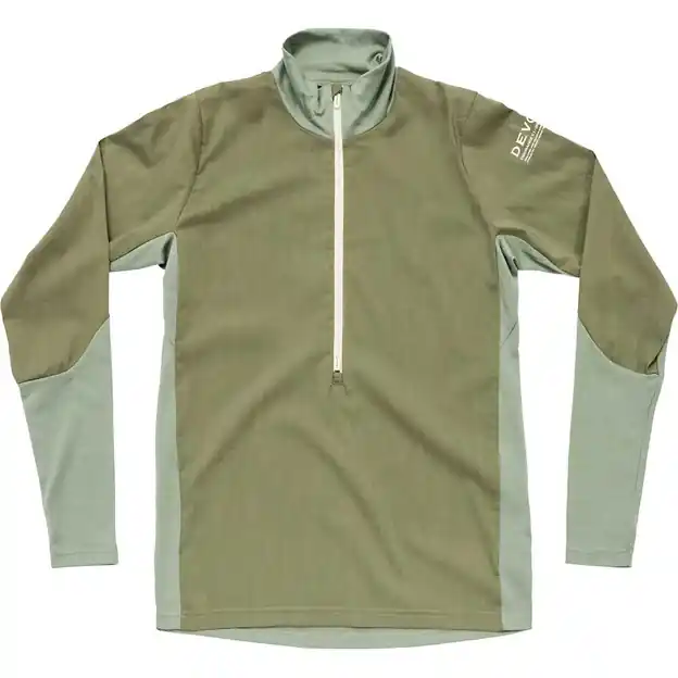 Expressversand Devold Endurance Merino Cover Half Zip Funktionsshirt Lang Lichen Damen