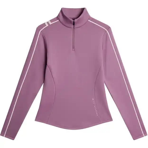 J.Lindeberg Nefe Quarter Zip Pullover Very Grape Damen Preiswert