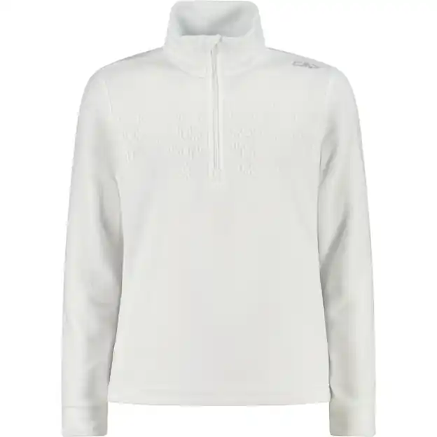 Zertifiziert CMP Arctic Fleece Langarmshirt Bianco Kinder