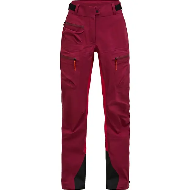 Saisonangebot Peak Performance Vislight Gore-Tex C-Knit Skihose Vertical Zenith / Tech Burgundy Damen