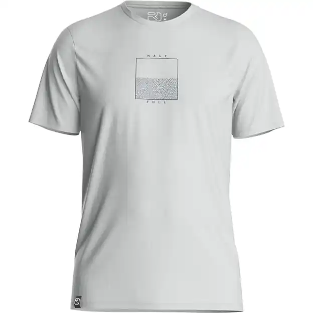 Ortovox 150 Cool Half Full T-Shirt Grey Ice Herren Neu