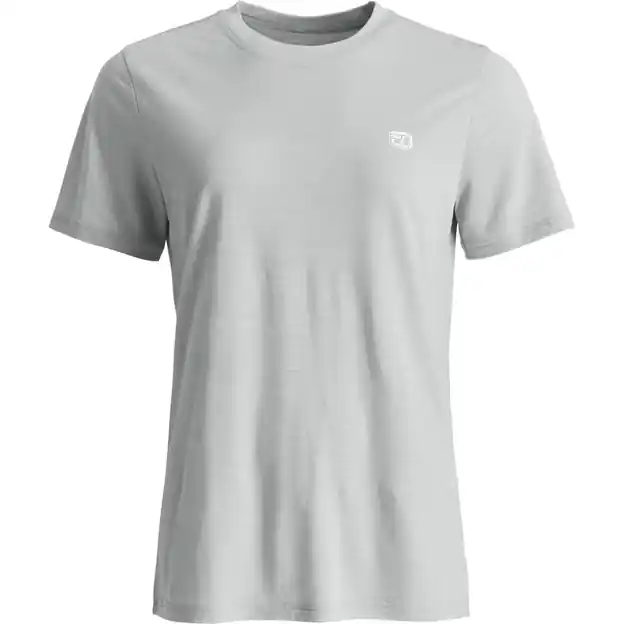 Ortovox 150 Cool Logo Staple T-Shirt Grey Ice Damen Markenprodukt