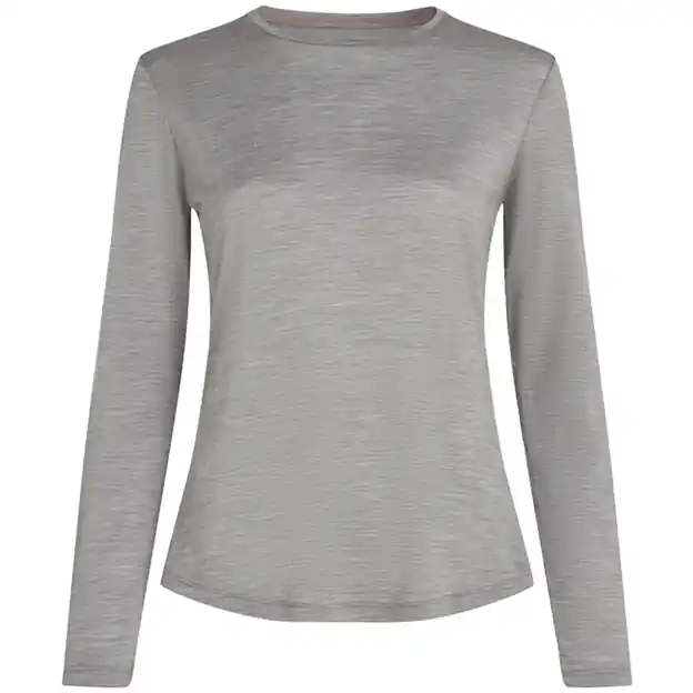 Knallerangebot Icebreaker Sphere Langarmshirt Metro HTHR Damen
