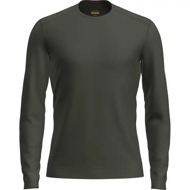 Neu Im Sortiment Icebreaker Oasis Crewe Funktionsshirt Lang DK Loden Herren
