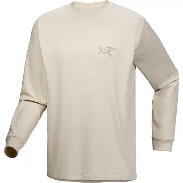 Knallerangebot Arcteryx Kragg SL Cotton Langarmshirt Sea Salt Herren