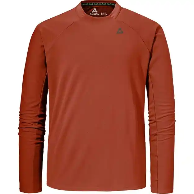 Angebot Schöffel Enixa Langarmshirt Dark Crabapple Herren