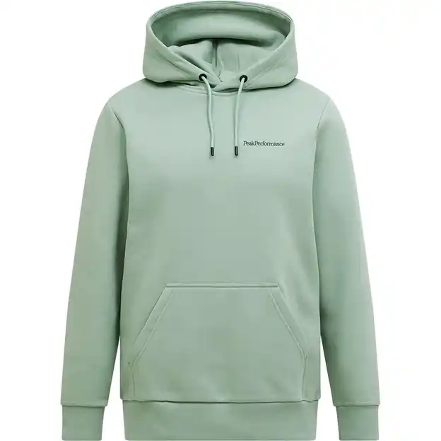 Peak Performance Original Small Logo Hoodie Green Valley Herren Neue Ware