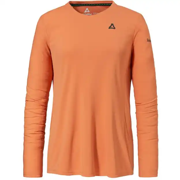 Schöffel Enixa Langarmshirt Apricot Glow Damen Rabatt